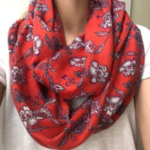 Loft floral infinity scarf - NWT